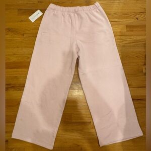 ATHLETA NWT FOREVER FLEECE WIDE LEG SWEATPANTS